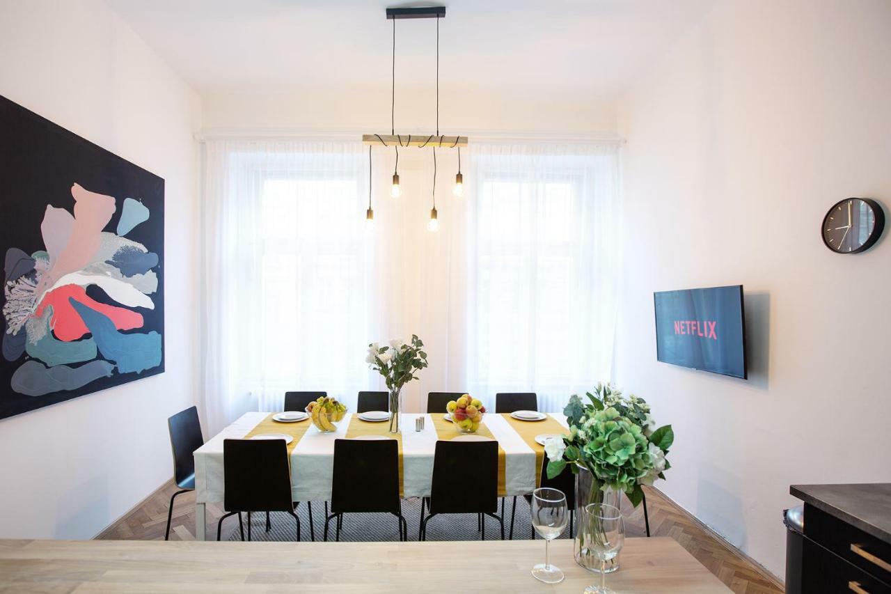 5Br 2Bath Family Apt 5Mins To Wenceslas Square Prag Exterior foto